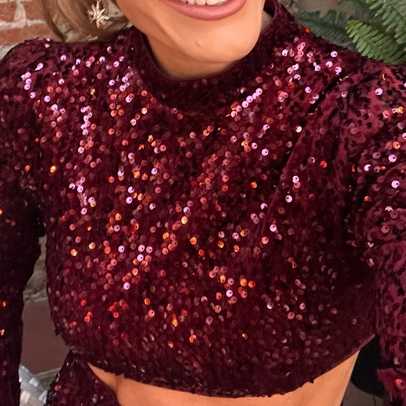 REVOLVE Sequin Skirt Set - Picture 2 of 3